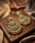 Aarzoo Kundan Chandbalis - Blush Pink