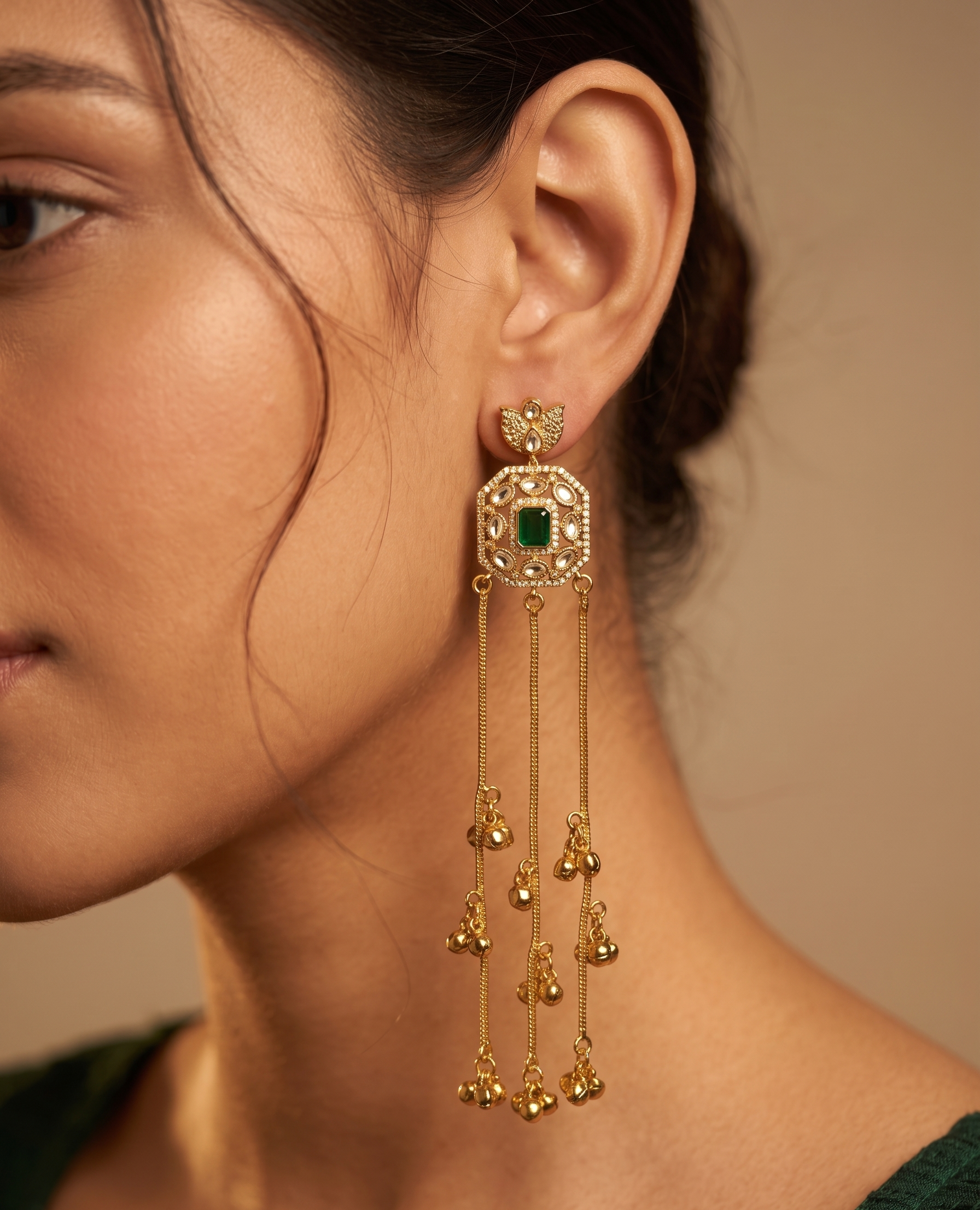 Ruhani Kashmiri Cascades - Emerald