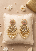Noor Kundan Chandbalis - Ivory