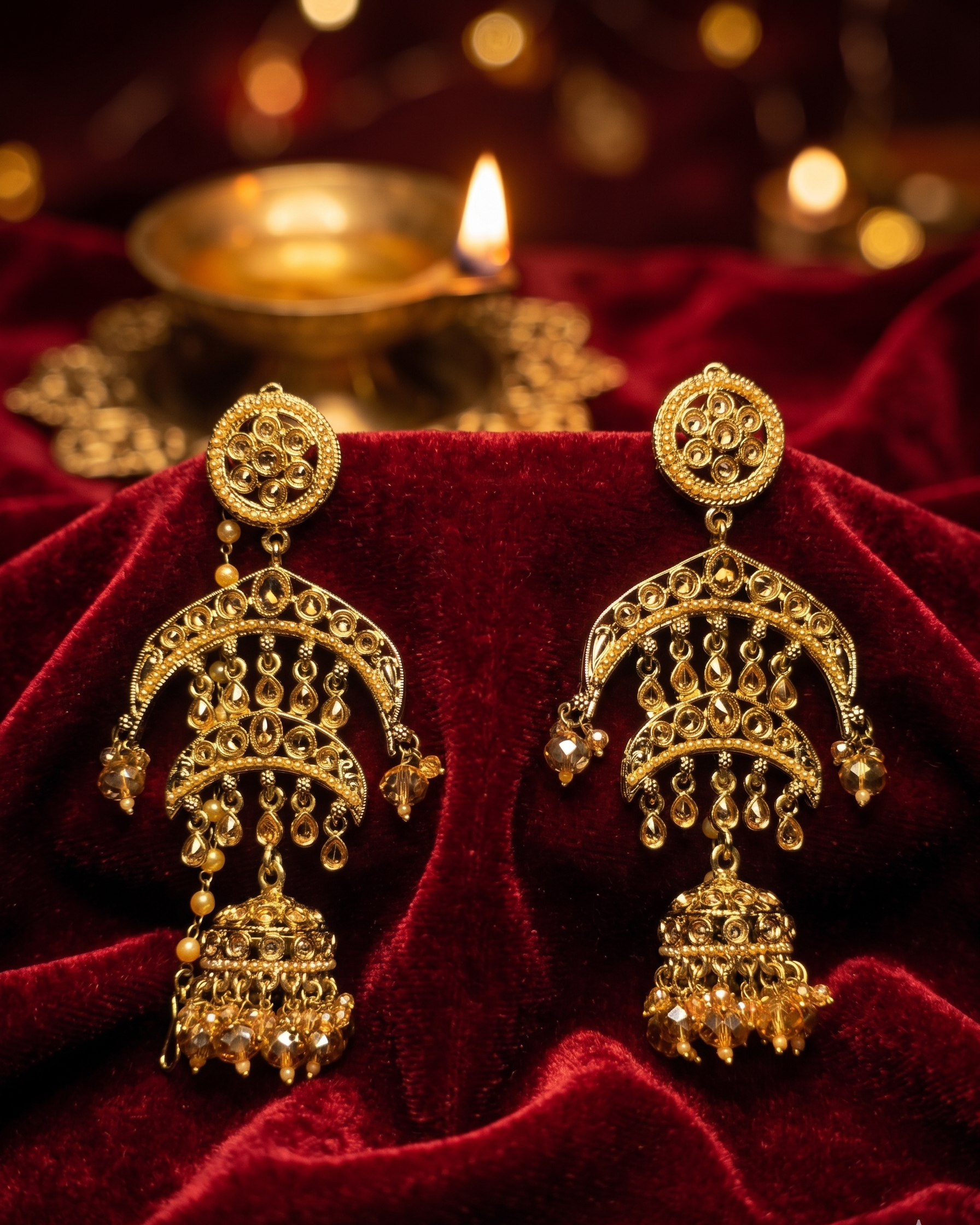 Svarna Chand Jhumkas