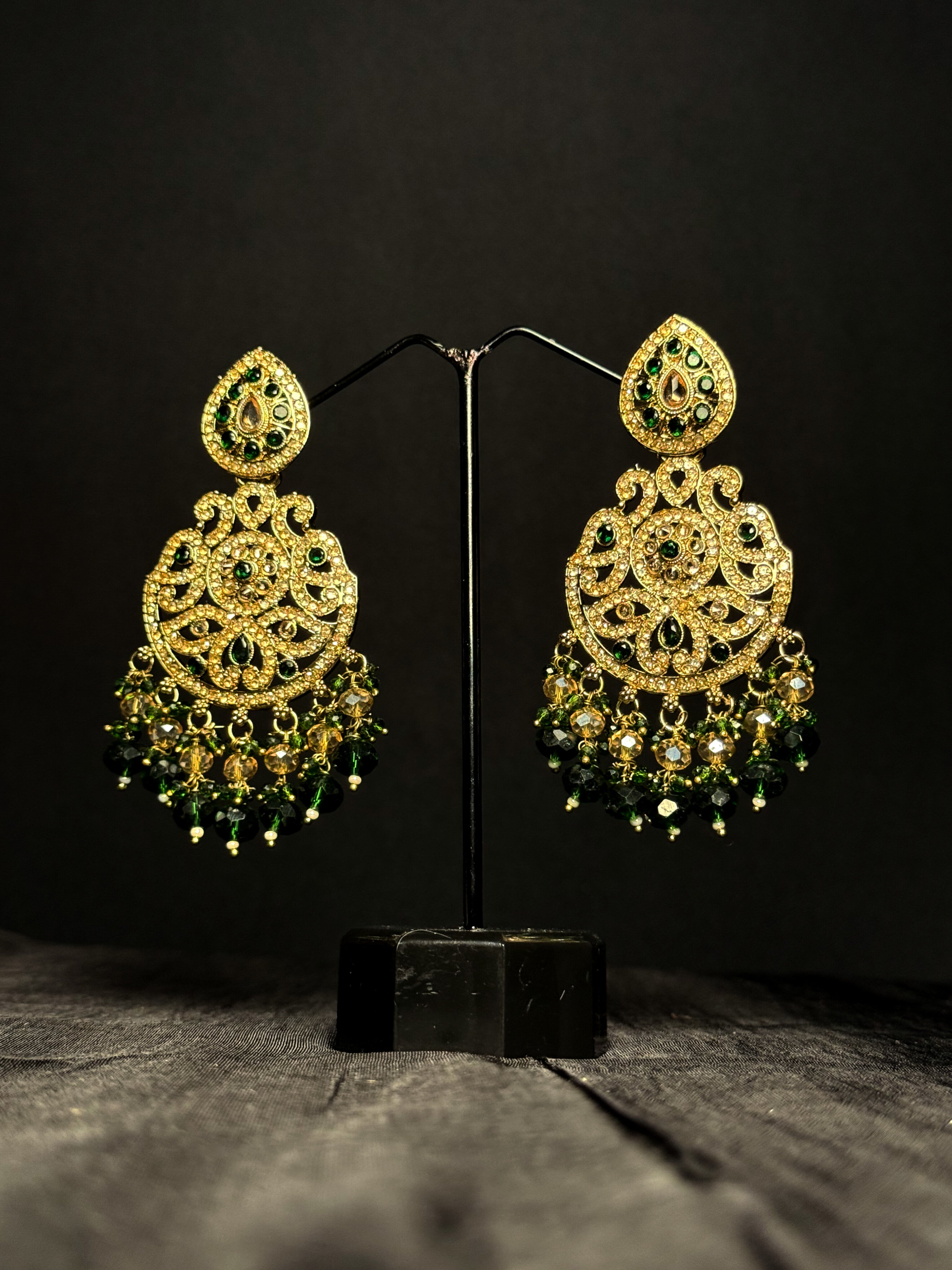 Seyra Chand Drops - Jade